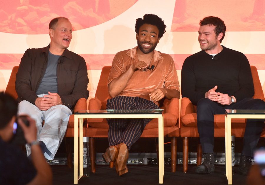 Solo Press Junket:The Resurrection of a Popular Hero woody, donald and alden