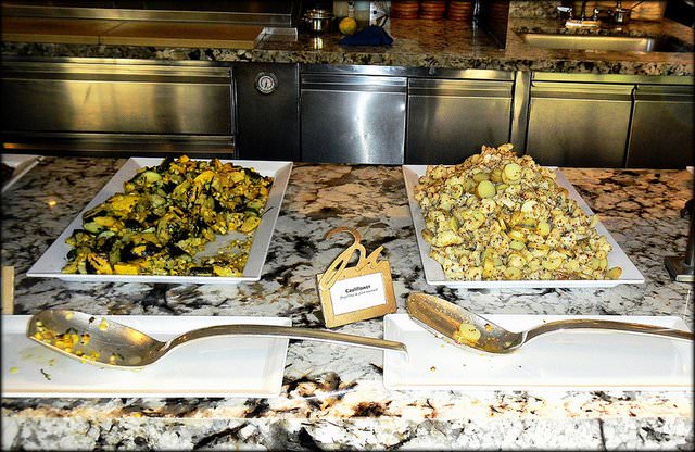 Brunch at Scarpetta Beverly Hills California rice