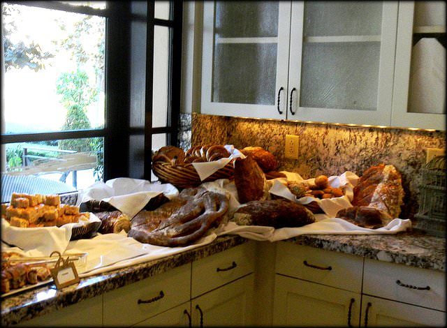 Brunch at Scarpetta Beverly Hills California breads
