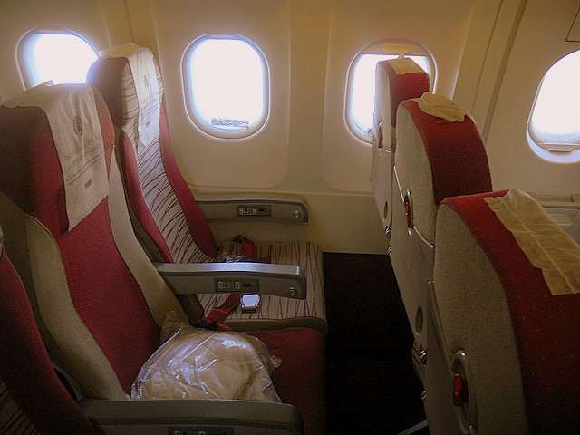 Our Plane Etiquette Tips for Parents of Children with Autism seat