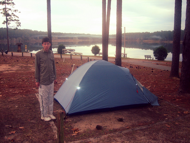 Q&A with John Brown of 'Camping with Autism across America' tent