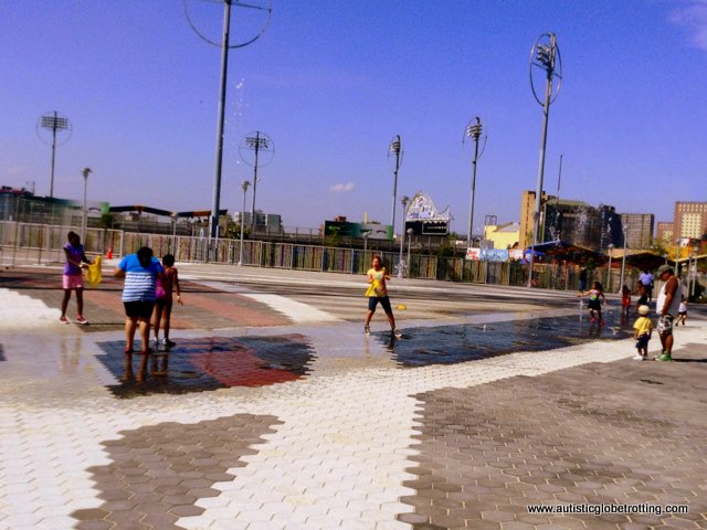 Family Fun on New York's Coney Island walk