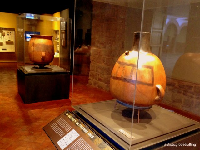 Taking the Family to Cusco's Machu Picchu Museum pottery