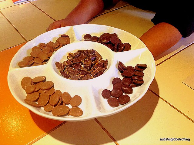 Family Fun at Cusco's ChocoMuseo pieces
