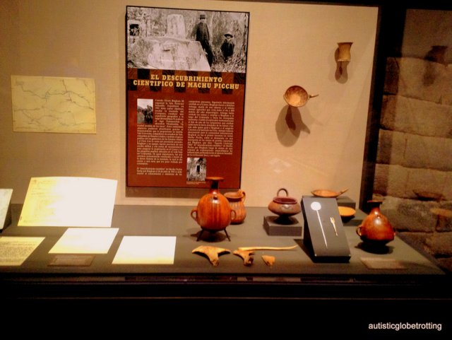 Taking the Family to Cusco's Machu Picchu Museum display