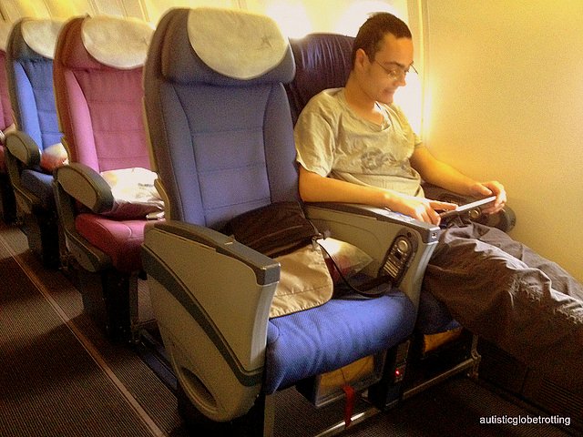 Nine Ways to Accommodate Kids with Autism while Flying seating