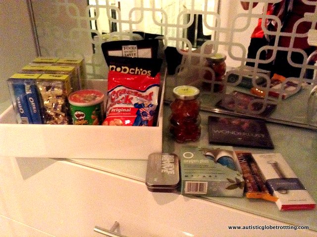 The Family-Friendly W Hollywood Hotel minibar