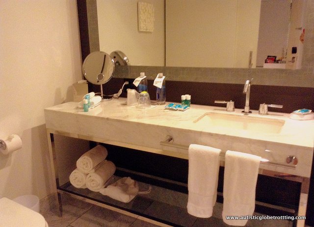 The Family-Friendly W Hollywood Hotel vanity