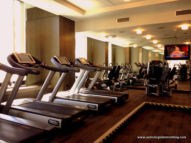 The Family-Friendly W Hollywood Hotel gym