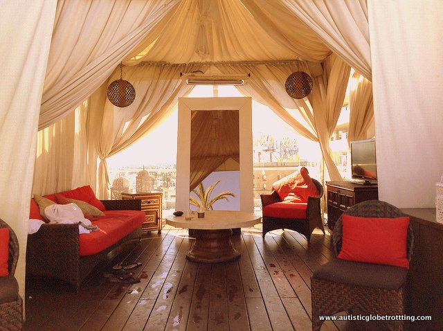 The Family-Friendly W Hollywood Hotel cabana