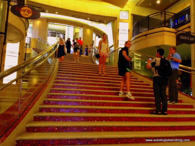 Tips to Booking Guided Tours for Families with Autism stairs