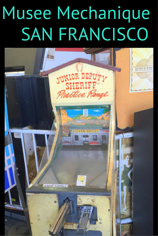 Fun at San Francisco's Musee Mechanique pin 