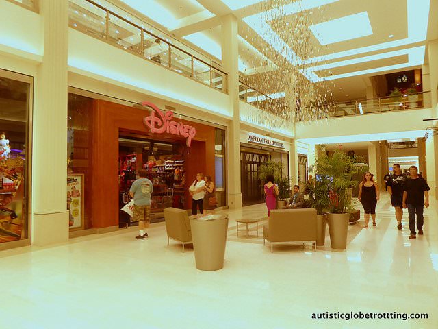 Entertaining your kid with autism in the mall of america HALL