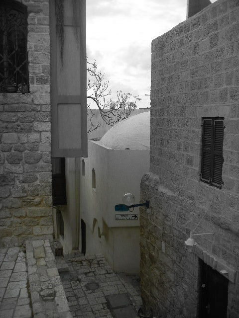 Old Jaffa's narrow alleys Reliving Childhood Memories in Jaffa,Israel