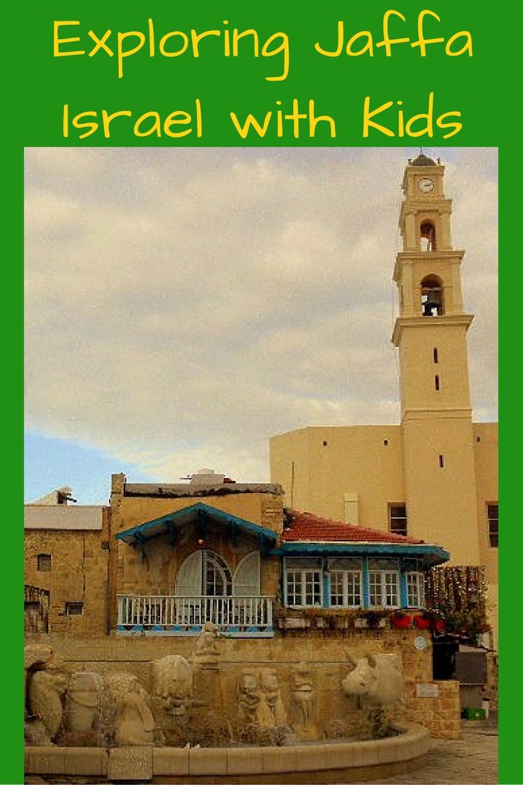 Exploring Jaffa Israel with Kids pin