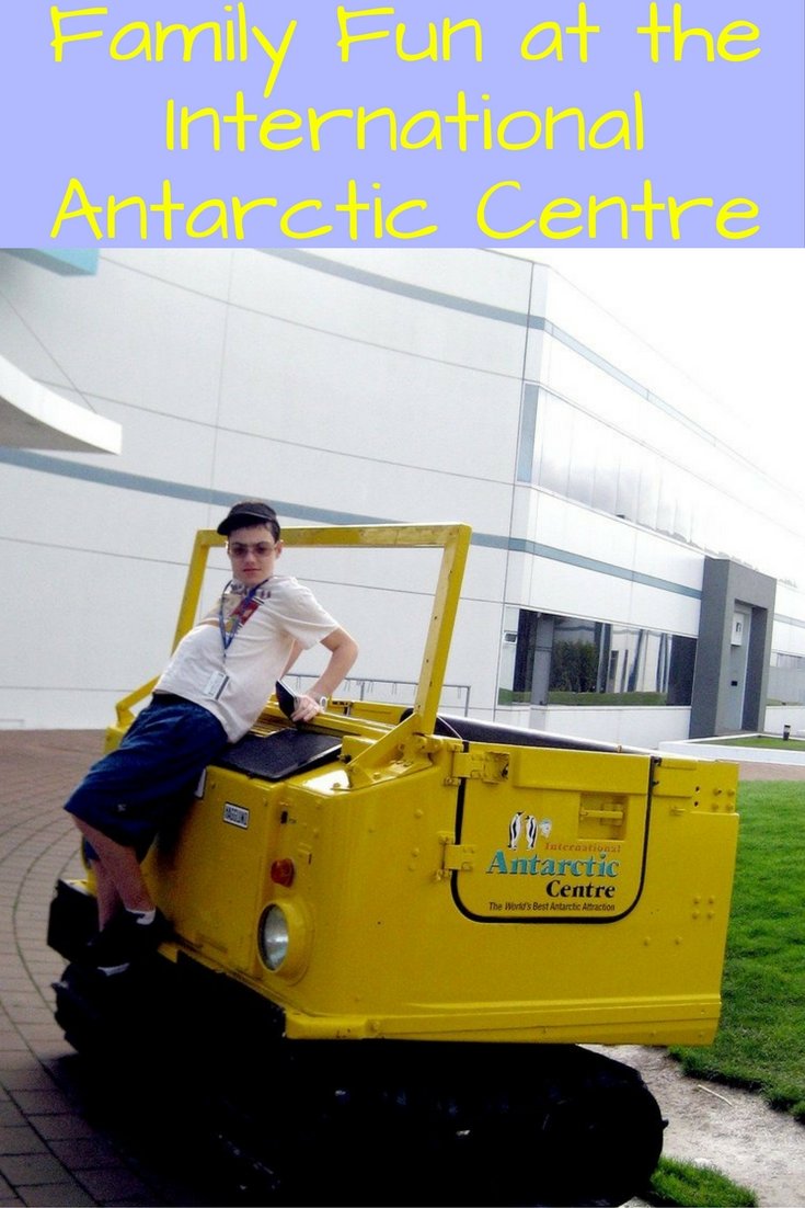 Family Fun at the International Antarctic Centre pin