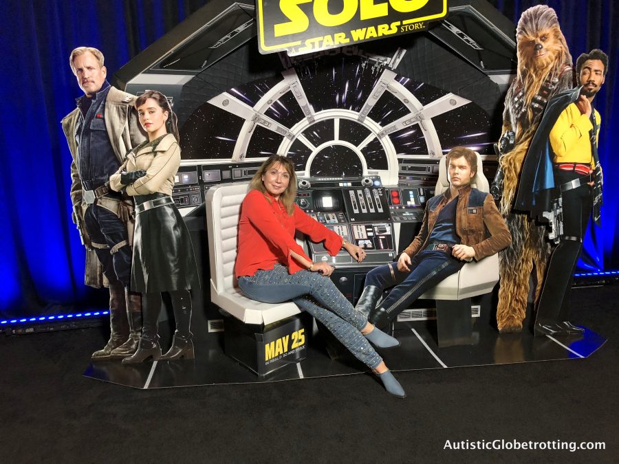 Solo Press Junket:The Resurrection of a Popular Hero me and the cast