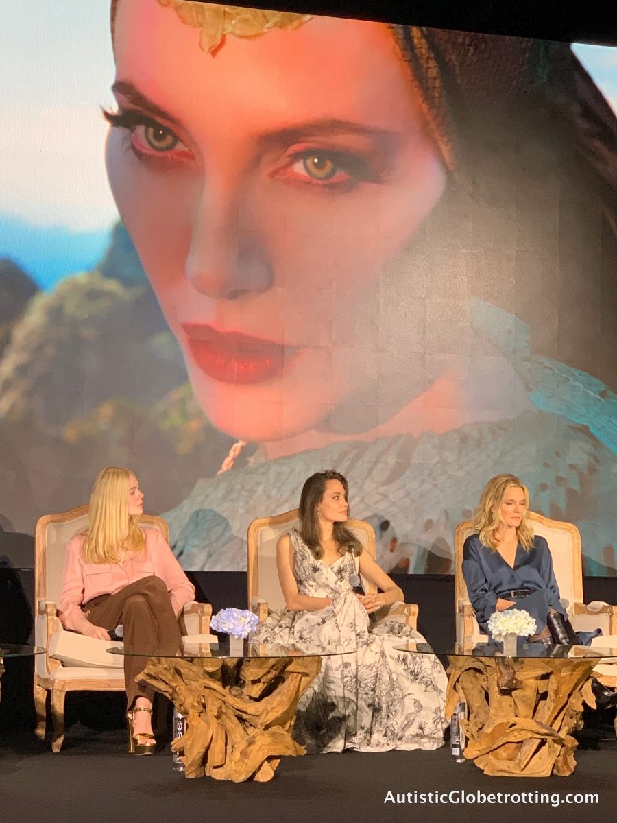 Disney's Maleficent Mistress of the Dark Press Junket