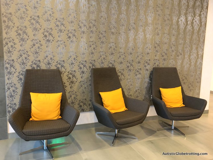 Residence Inn San Jose Cupertino caters to Autism Families rocking seats
