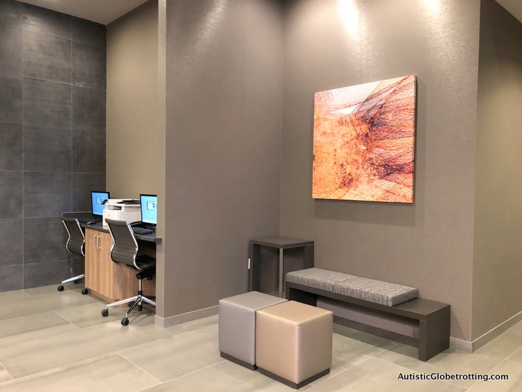 Residence Inn San Jose Cupertino caters to Autism Families secluded chat spots