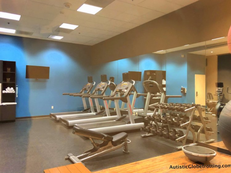 Family Friendly Fairfield Inn Anaheim cardio machines