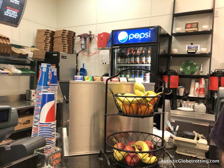 Family Friendly Fairfield Inn Anaheim coffee area
