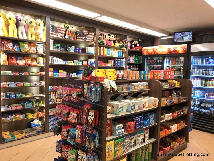 Family Friendly Fairfield Inn Anaheim sundries hotel store