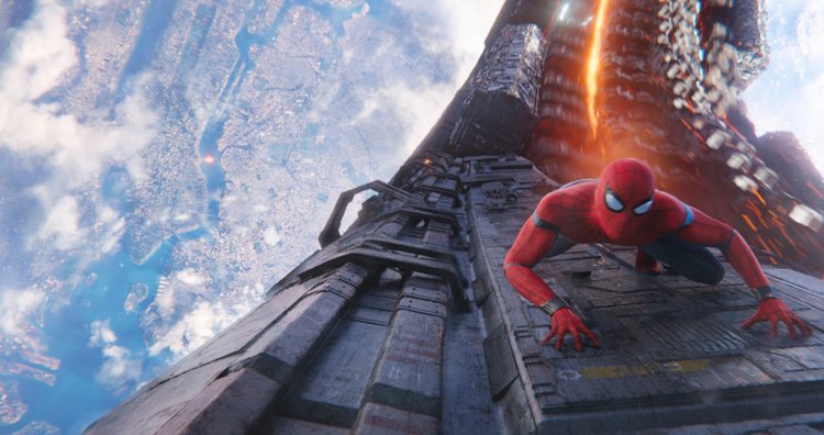 Avengers: 'Infinity War’ Top Ten Parental Concerns Answered spiderman flying in action