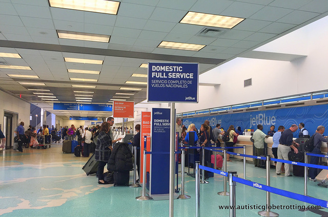 JetBlue Airline's Autism-Friendly Service Ticket Counter