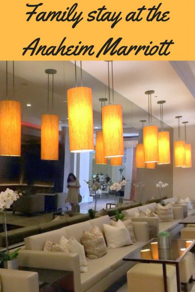 Our Family stay at the Anaheim Marriott pin