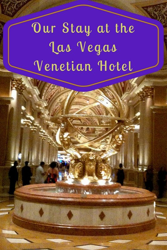 Our Stay at the Las Vegas Venetian Hotel pin