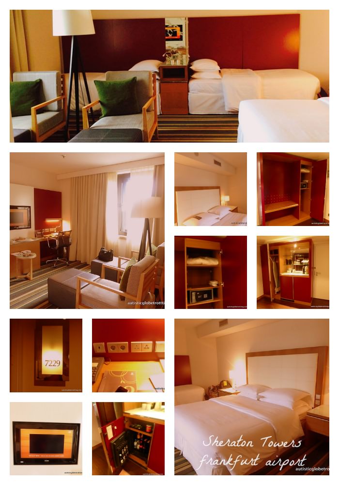 Perfect for a Layover- the Frankfurt Sheraton Towers Hotel room