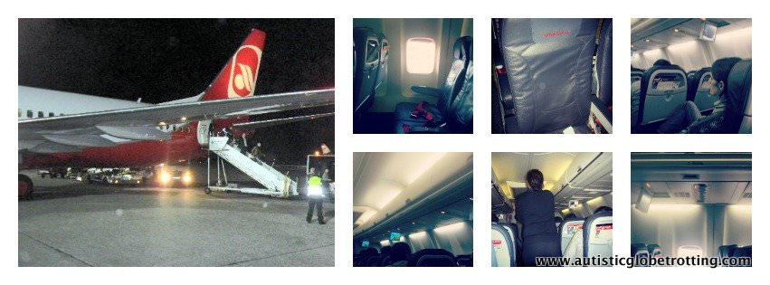 Budget Travel-Flying Air Berlin aircraft