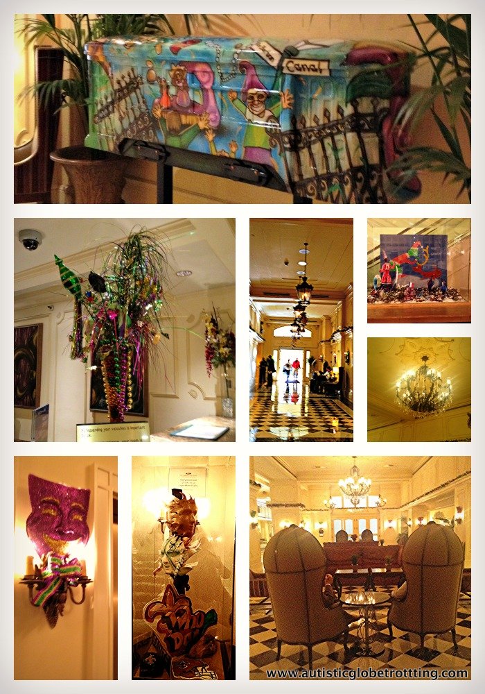 Family Friendly Astor Crowne Plaza lobby