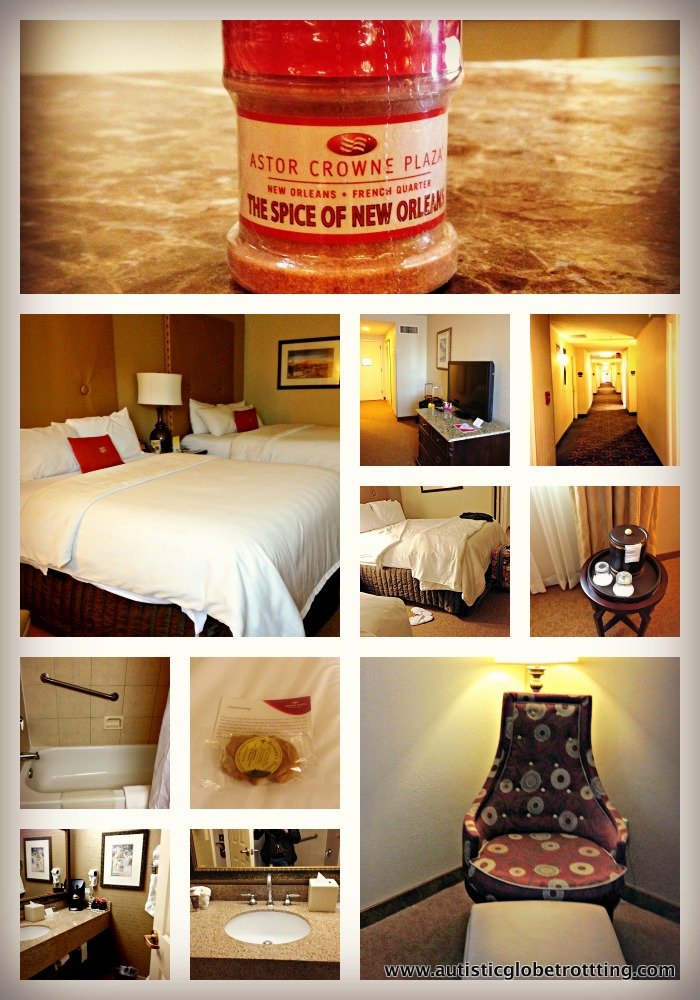 Family Friendly Astor Crowne Plaza room