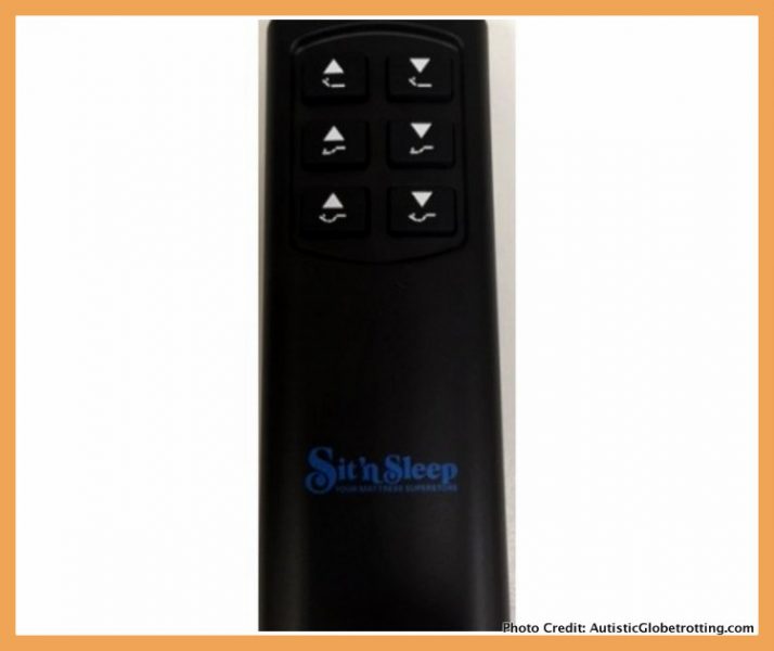 sitnsleep remote for adjustable bed