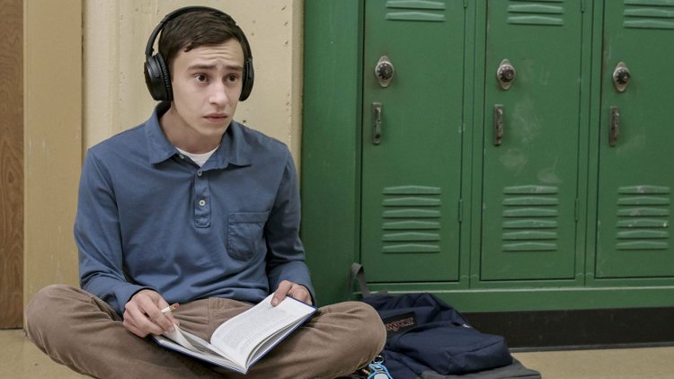 Is Netflix's Atypical Series Depicting Life with Autism accurately? sam sitting