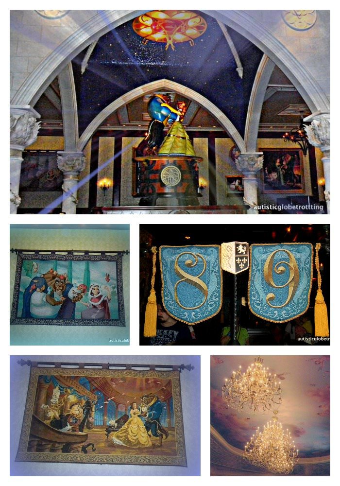 Disney's 'Be Our Guest' Restaurant tapestries