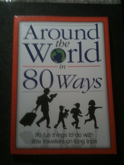 Review of 'Around the World in 80 Ways' Activity Book for Kids book