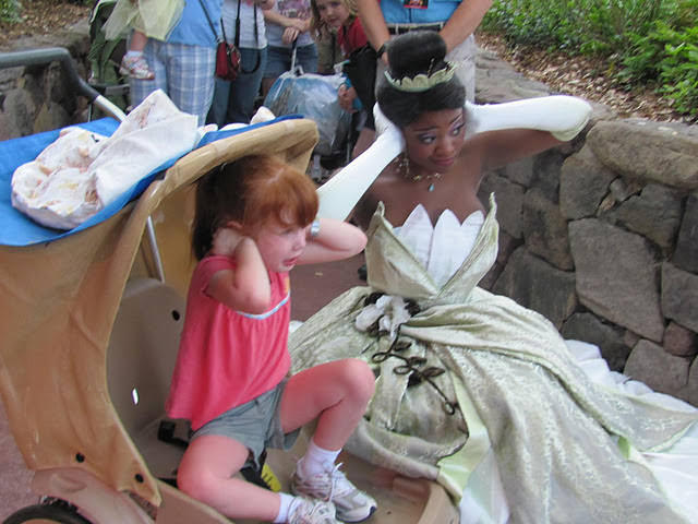 Princess Tiana's Magical Autism Awareness Moment