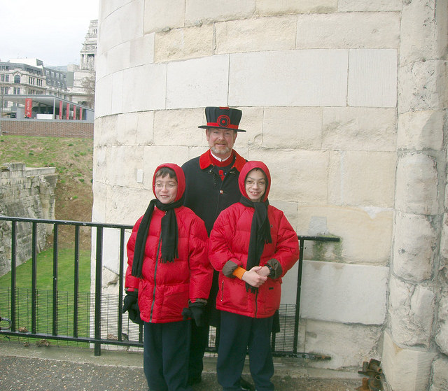 Ten Favorite Family Activities to do in London beefeater