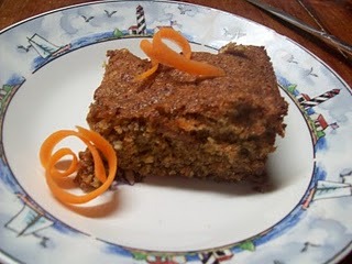 GFCF Carrot Cake