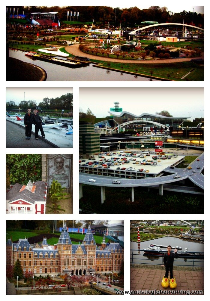 Taking the Kids to Madurodam Park in the Netherlands airport