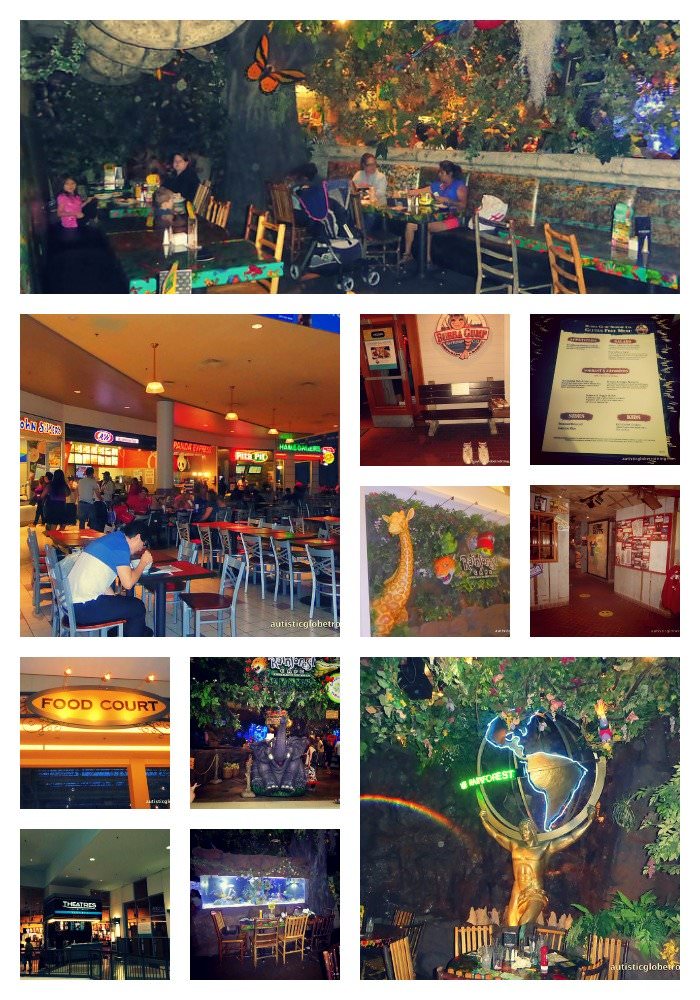 Entertaining your child with Autism in the Mall of America FOOD