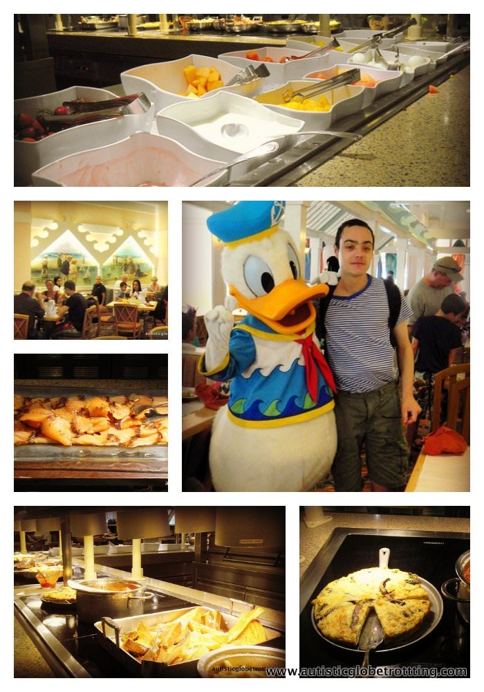 How Autism Friendly are Disney's Character Breakfasts? food