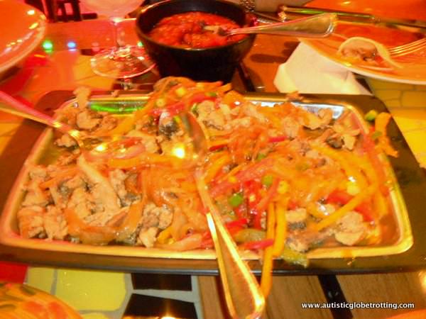 Rita's Cantina aboard Allure of the Seas entree