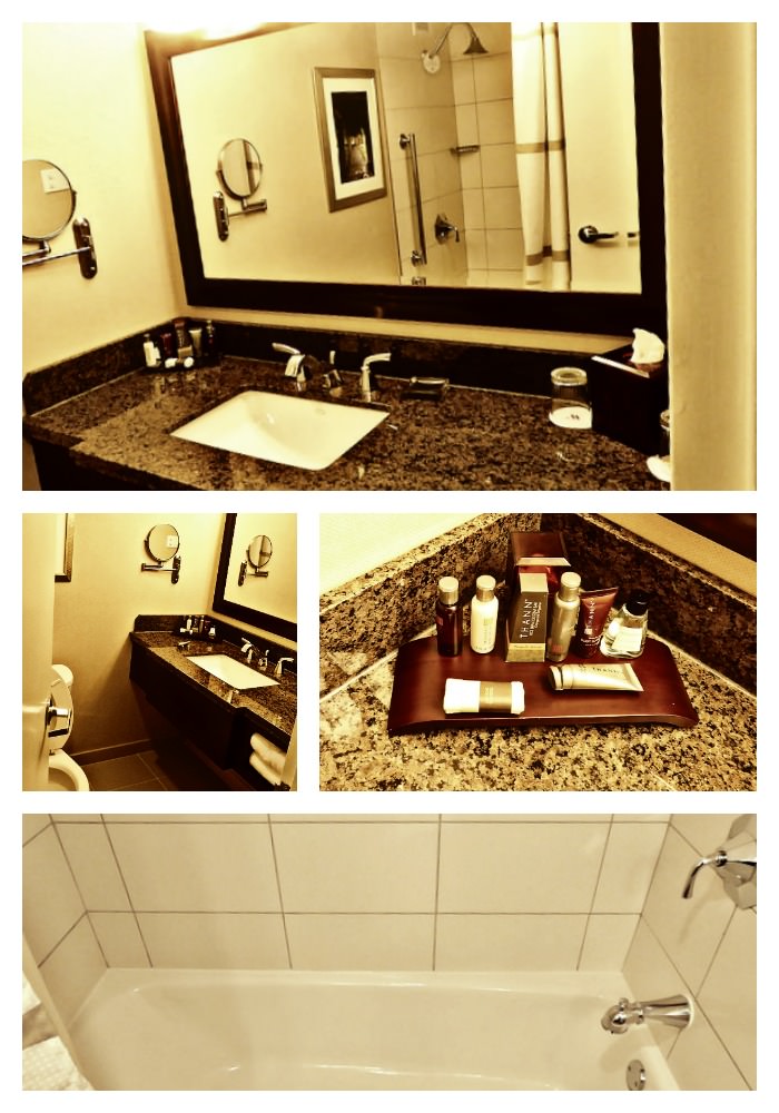 Family -Friendly stay at the Marriott Santa Clara bathroom