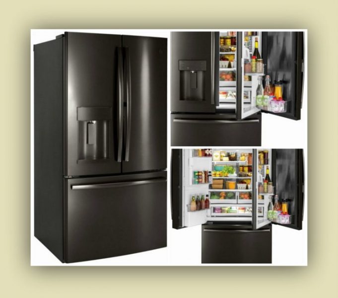 ge stainless black finish