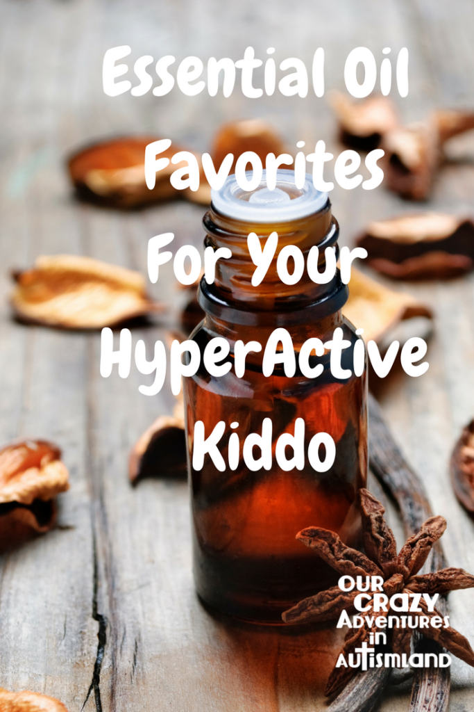 Essential oil favorites for your hyperactive kiddo gives you ideas on what to use to help your child settle down in order to maximize therapy appointments.